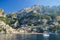 Picturesque view of village Positano, Italy.