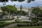 Picturesque Villa Bellini, the oldest public park in Catania, Sicily, Italy