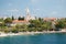 picturesque village sumartin on brac island, croat