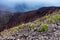 Picturesque volcanic landscape of Mount Etna, Etna national park, Sicily, Italy