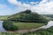 Picturesque Wailua River bend after a major rainstorm on Kauai, Hawaii