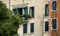 Picturesque walls and windows of Venetian Ghetto