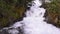 Picturesque waterfall Langfoss in Norway