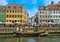 The picturesque waterfront district of Nyhavn in Copenhagen, Denmark