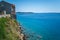 Picturesque waterfront in Rab town on Rab island, Croatia