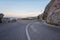 Picturesque winding mountain asphalt road, Croatia