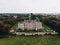 Pidhirtsi, Ukraine, fortress, shooting from quadcopter, drone aerial