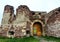 Pidzamochok castle spring ruins, Ternopil Region, Ukraine.