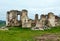 Pidzamochok castle spring ruins, Ternopil Region, Ukraine.