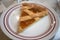 Pie with apricot preserve