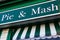 Pie and Mash Restaurant in England