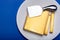 Piece of aged Comte or Gruyere de Comte, AOC French cheese made from unpasteurized cow\'s milk in the Franche-Comte region of