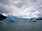 Piece of ice detached from the glacier in Patagonia, Argentina