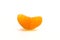 Piece of peeled orange