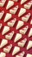 Piece slice cheesecake pattern on red background