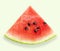 Piece of watermelon