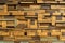 Piece of wood made to abstract interior wall decoration block background
