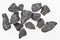 Pieces of Russian shungite rock from Karelia