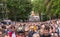 Piekary Sl, Poland, May 29, 2022: Pilgrimage of men to the Sanctuary of Mary, Mother of Love and Social Justice in Piekary Slaskie