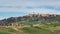 Pienza. landscape in Tuscany. Italy, Valle d`orcia