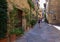 Pienza, a tiny village in the Tuscany, known as the ideal city of the Renaissance and a capital of pecorino cheese.