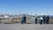 Pier 39 Marina with yachts and boats docking in San Francisco,CA