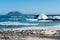 Pier on beach of Corralejo