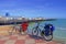 Pier and Beach in Hastings, UK