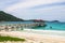 Pier on the beach at Pulau Perhentian, Malaysia.