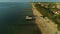 Pier Beach Ustronie Morskie Molo Busola Drinkbar Plaza Aerial View Poland