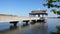 Pier at Blythe Landing at Lake Norman in Huntersville, North Carolina