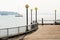 Pier / Boardwalk with Water and Sailboats (Seattle)