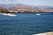 Pier chain water summer lanzarote spain