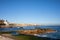 Pier and Coastline of Estoril in Portugal