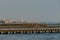 Pier Dock Beach of Lido di Jesolo summer day