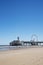 Pier with a Ferris wheel at Scheveningen in the city of Den Haag, Netherlands