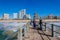 Pier Fishermen Sea Durban