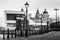 Pier Head in monochrome