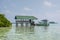 A pier on the Huraa Island, Maldives, Indian Ocean