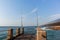 Pier Jetty Fishing Rods Ocean