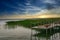 Pier at lake Balaton, Hungary