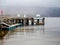 Pier at Luss village, Scotland, UK