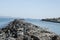 A pier in the Mediterranean sea near Heraklion, Greece