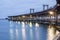 Pier Muelle del Tinto in Huelva, Spain