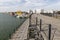 Pier Muelle del Tinto in Huelva, Spain