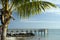 Pier over atlantic ocean florida keys