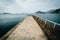 Pier at Repulse Bay, in Hong Kong, Hong Kong.