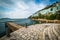 Pier at Repulse Bay, in Hong Kong, Hong Kong.