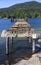 Pier ruins in Barnet Marine Park , British Columbia