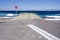 Pier by the sea in Rhodos, Greece